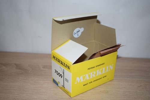 Märklin leerkarton gelb - märklin,